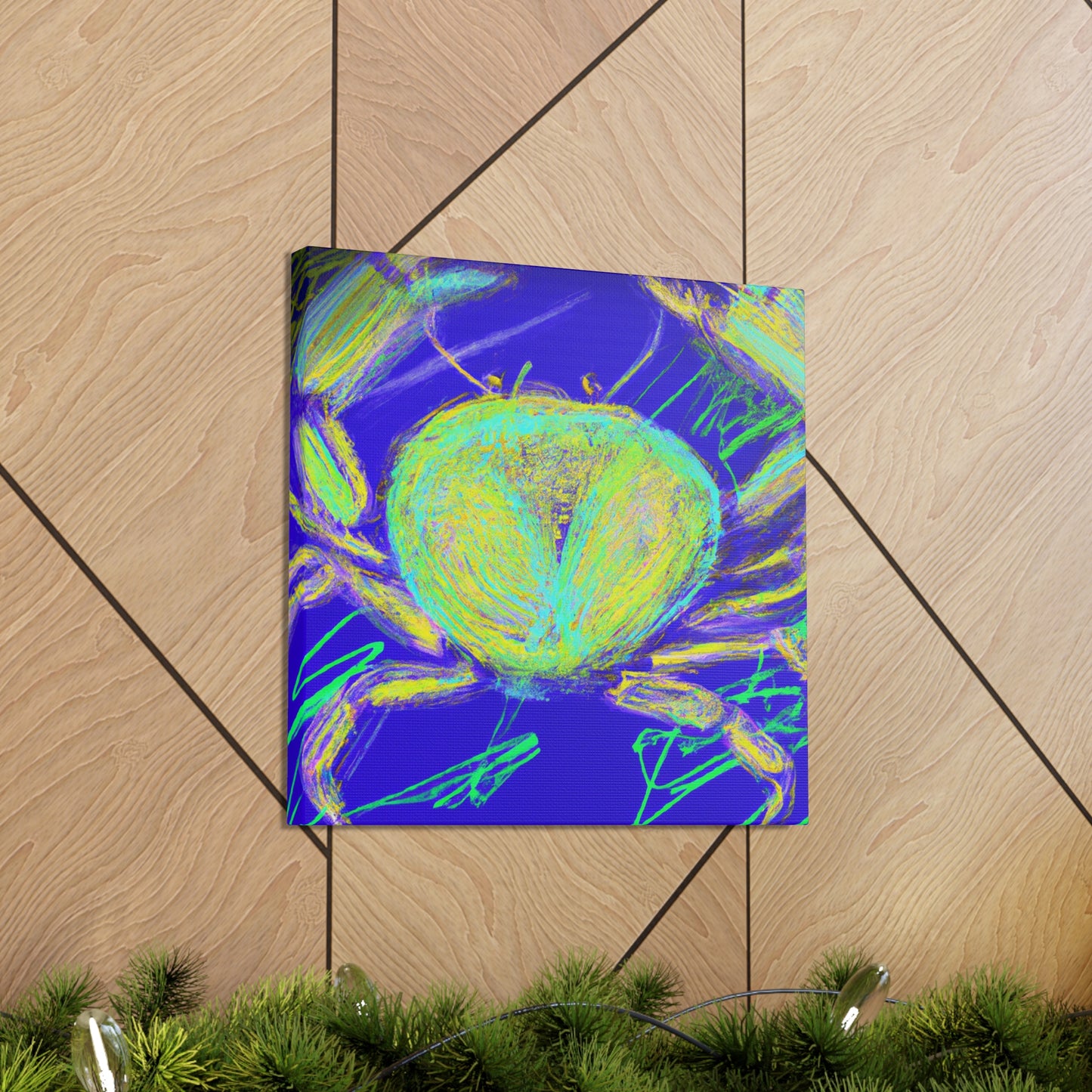 Crab in Impressionism - Canvas