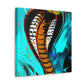 "Cobra King Adorned" - Canvas