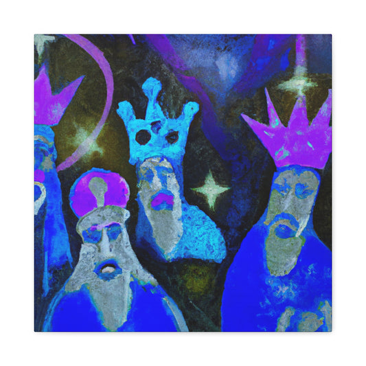 "Wise Men Abide Here" - Canvas