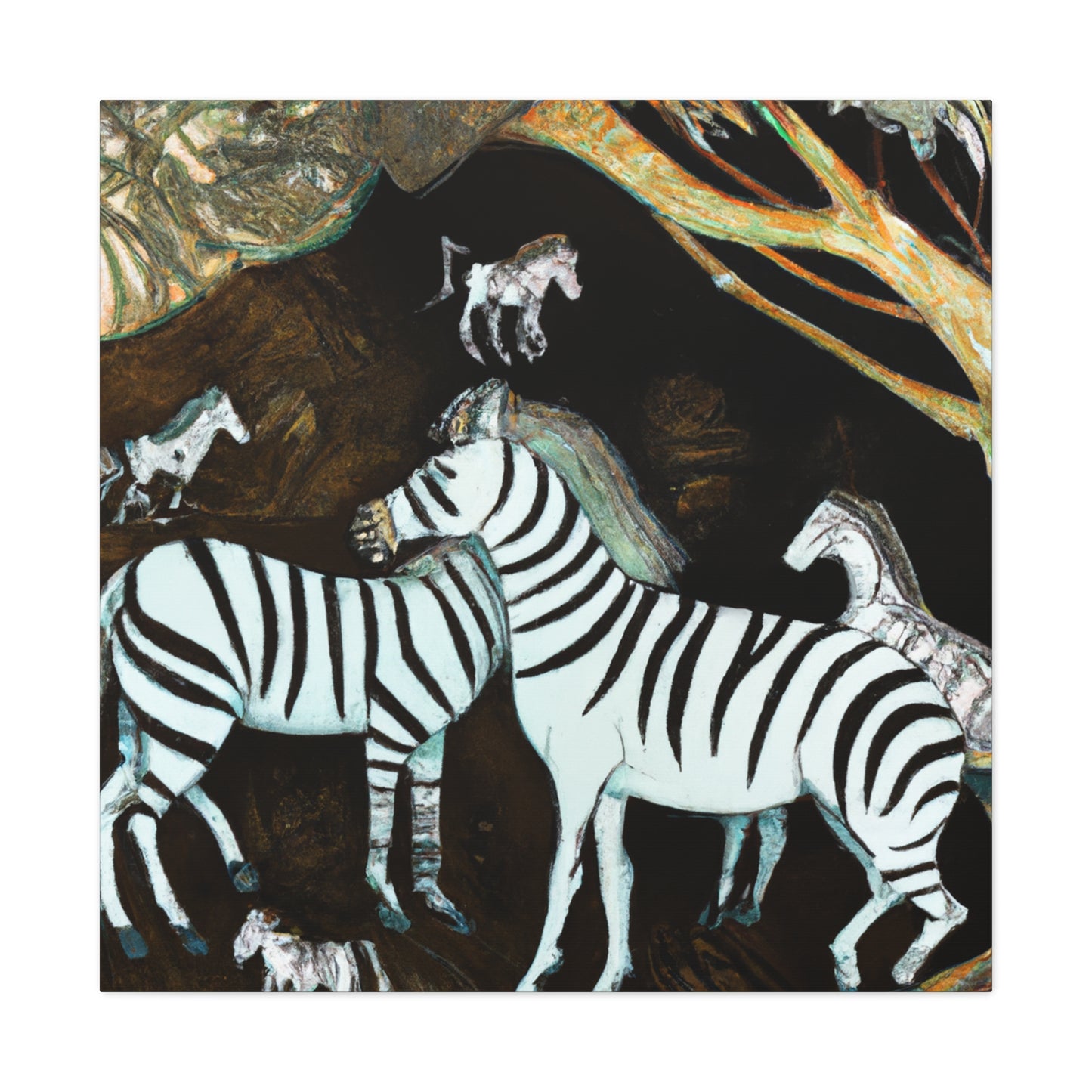 Zebra Grandeur Splendor - Canvas