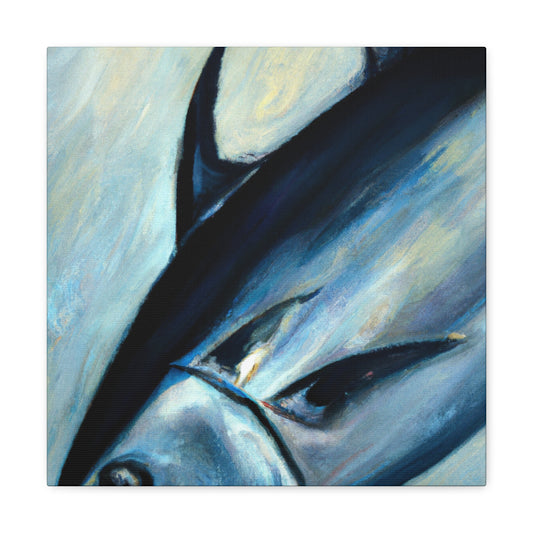 "A Feathered Tuna" - Canvas