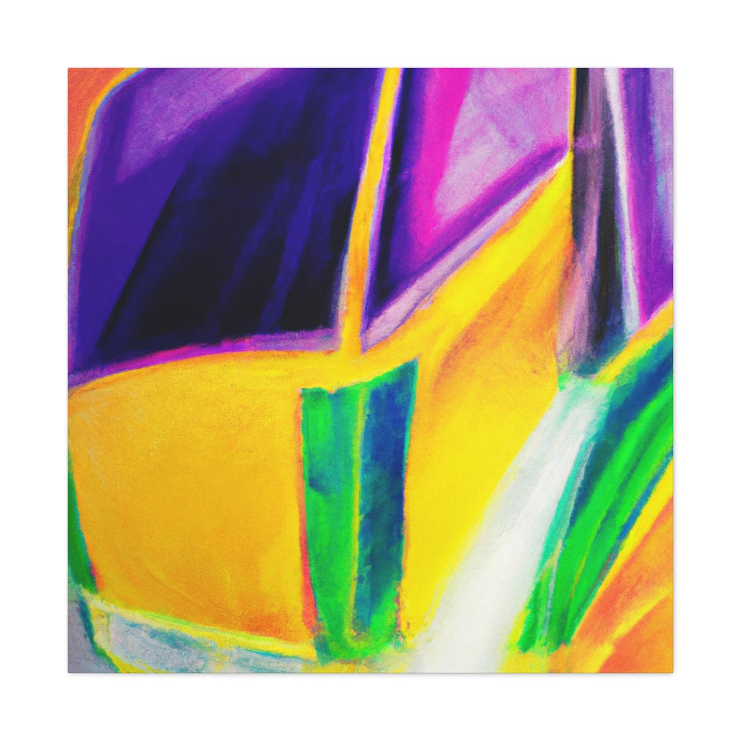 "Bus in Abstractions" - Canvas