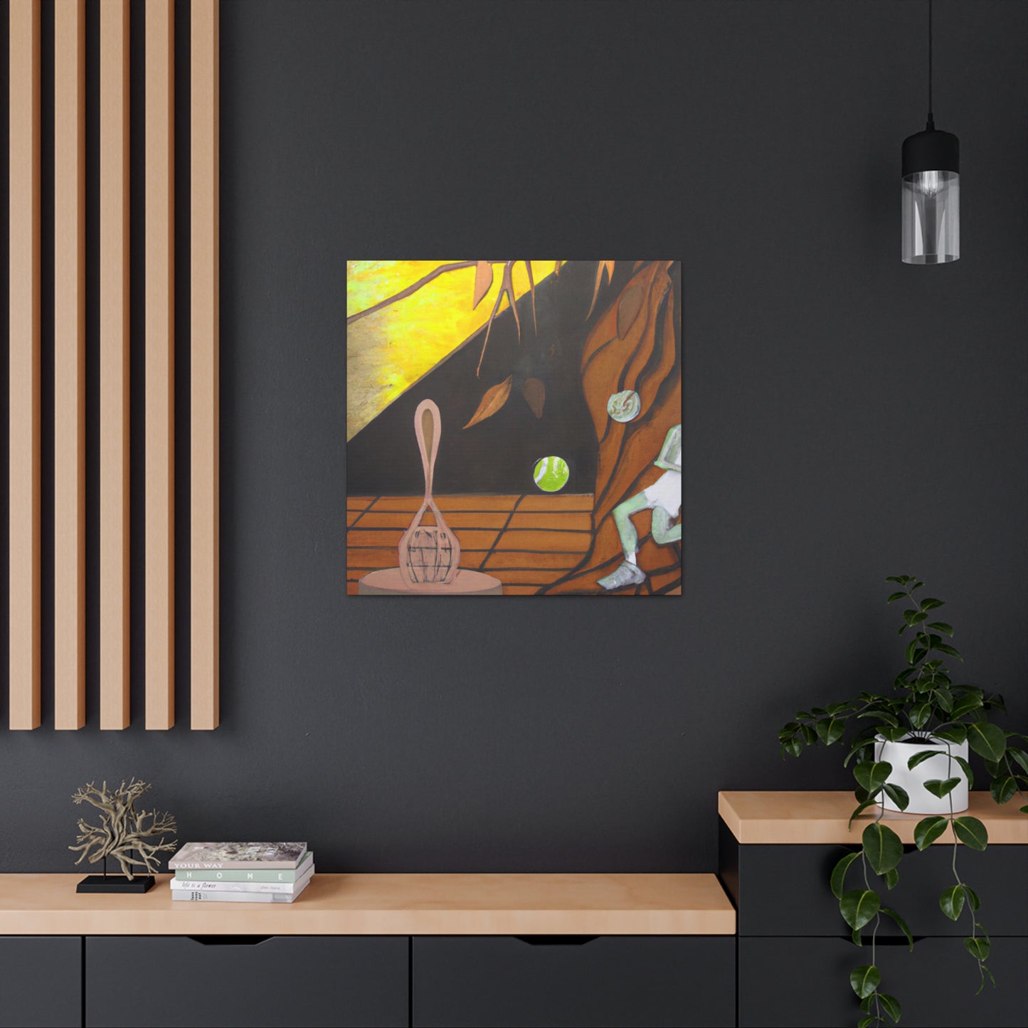 Tennis in Dreamsscape - Canvas