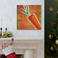 "Carrot in Art Deco" - Canvas