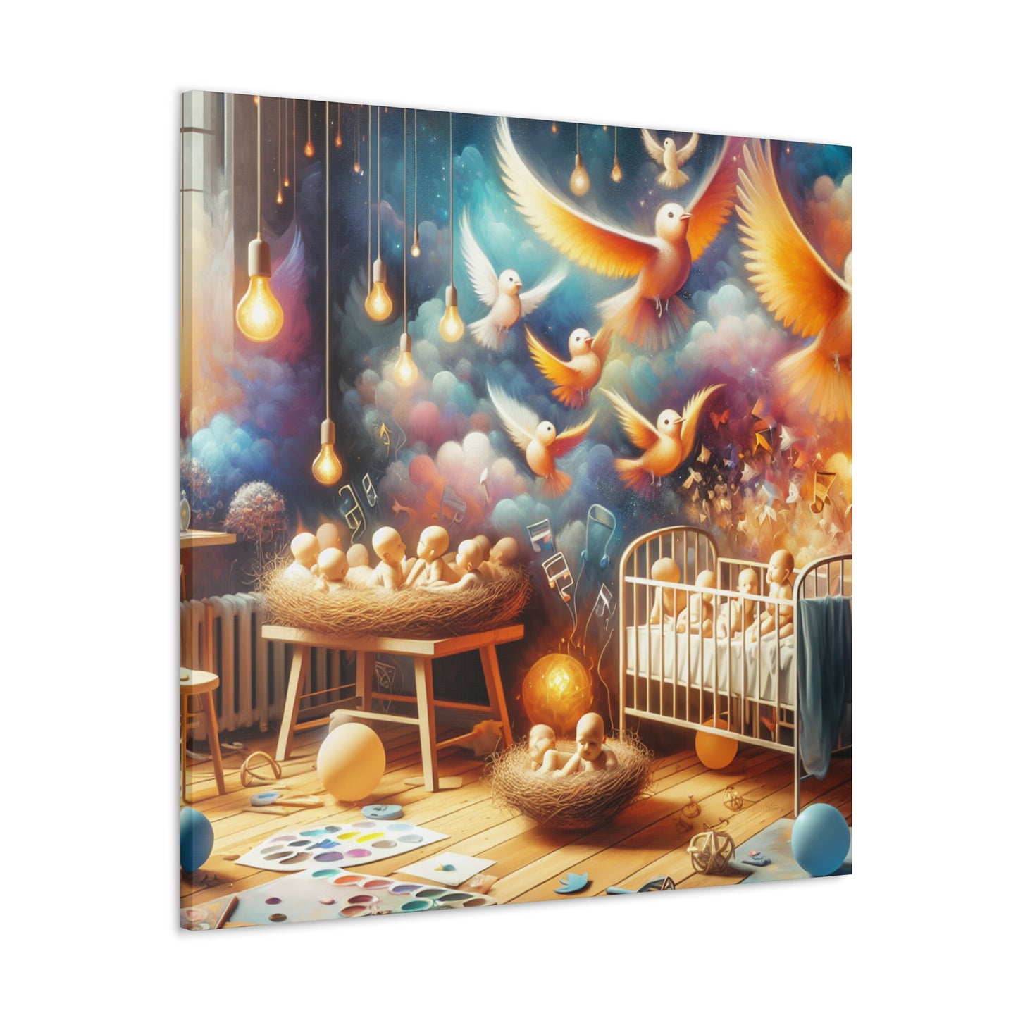 Avian Dreamscape Serenade - Canvas