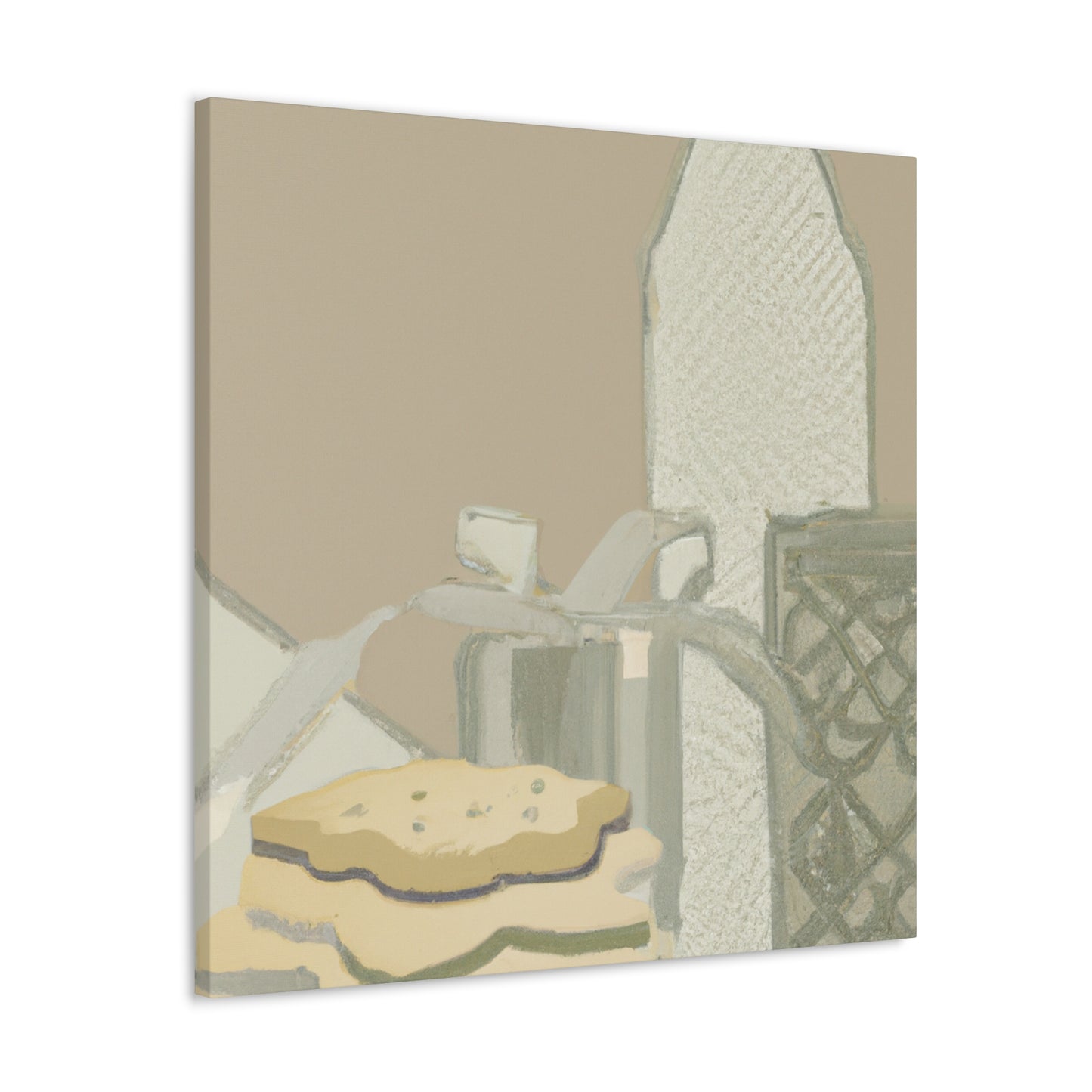 Milk and Cookies Delight - Canvas