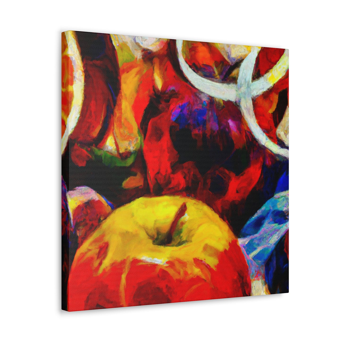 "Apples in Abstraction" - Canvas