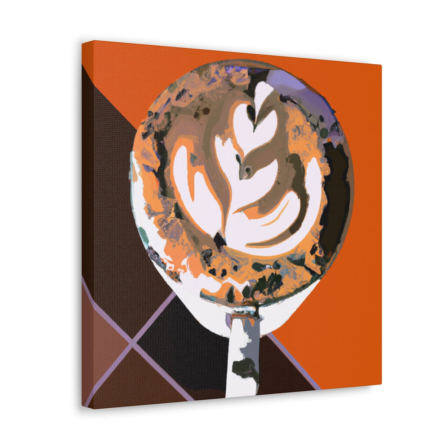 Coffee Cappuchino Pop-Art - Canvas