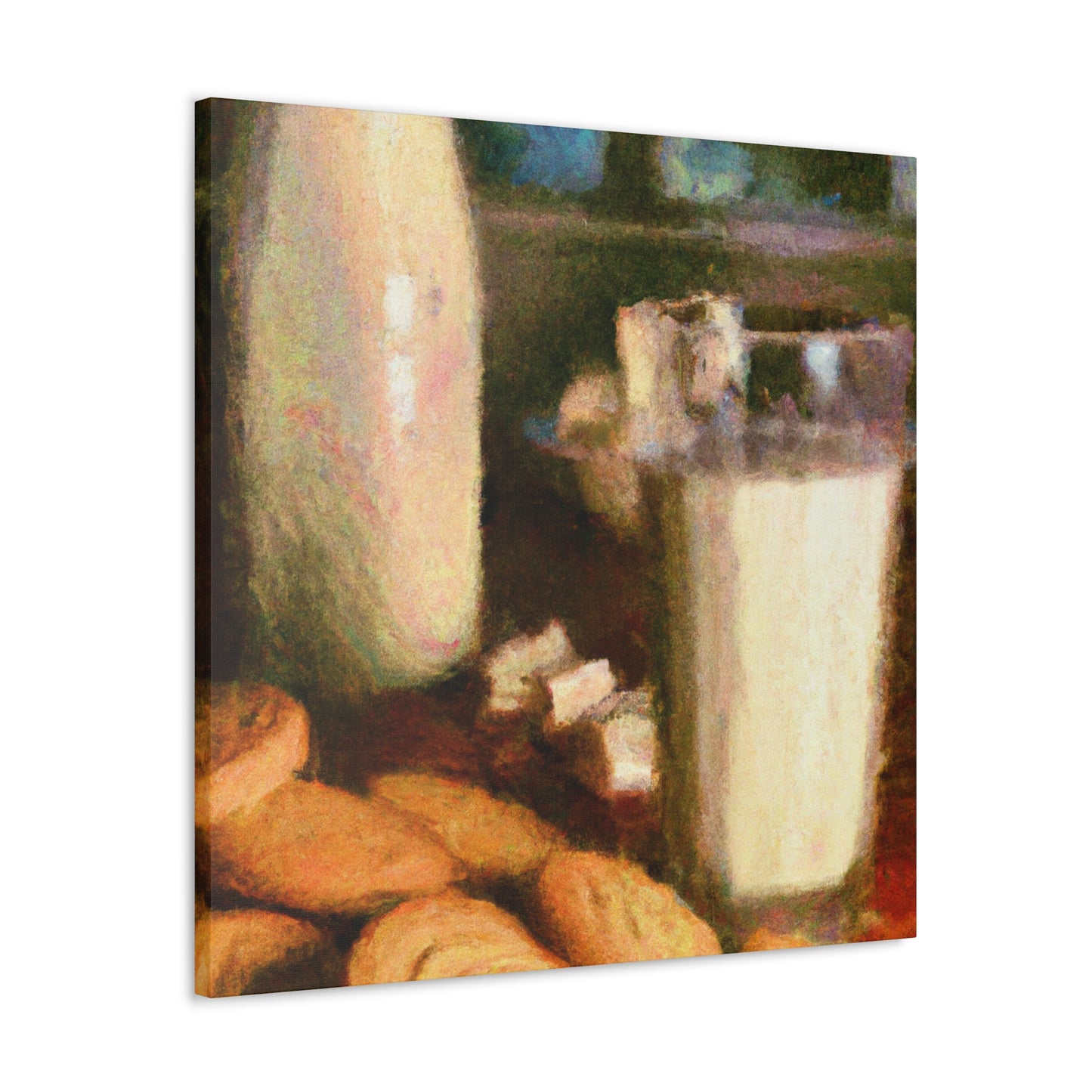 Milk and Cookies Bliss - Canvas