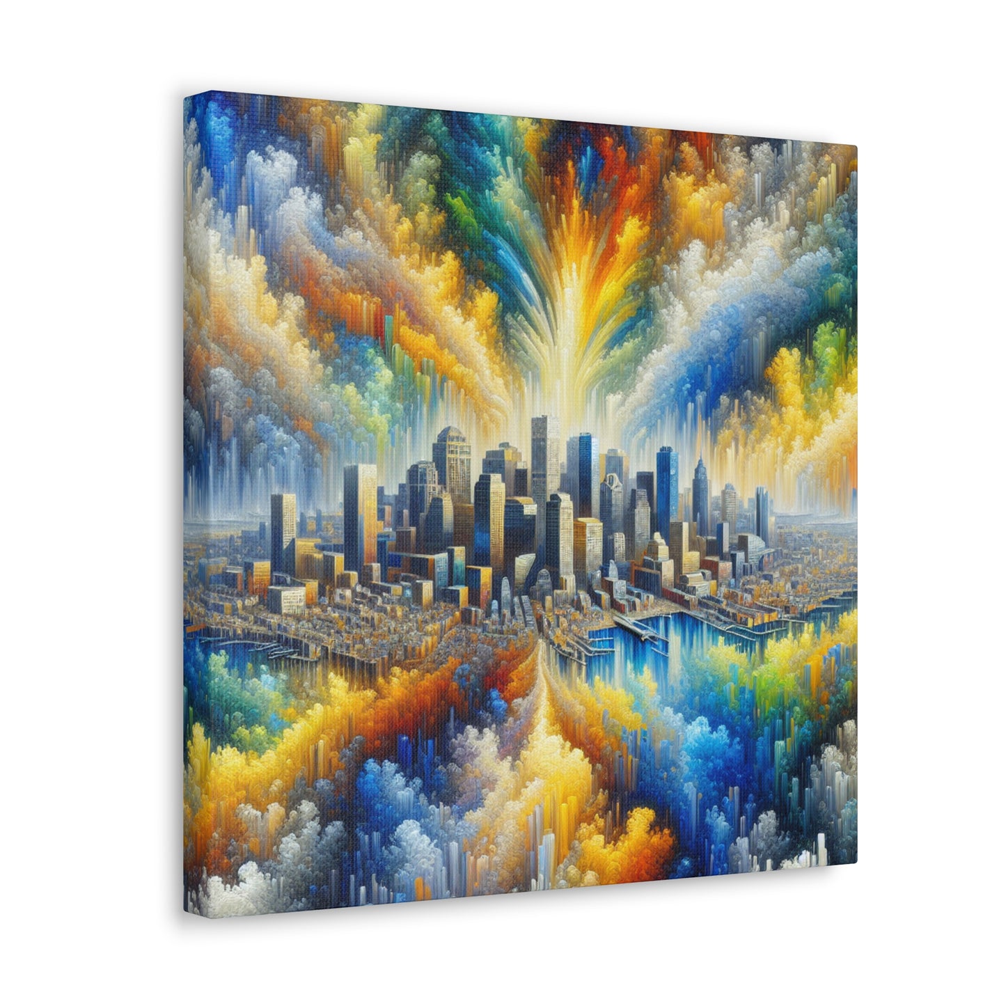 "Charming Boston Melodies" - Canvas