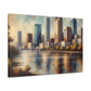 "Sunlit Serenity of Tampa" - Canvas