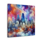 "Urban Symphony Unveiled" - Canvas