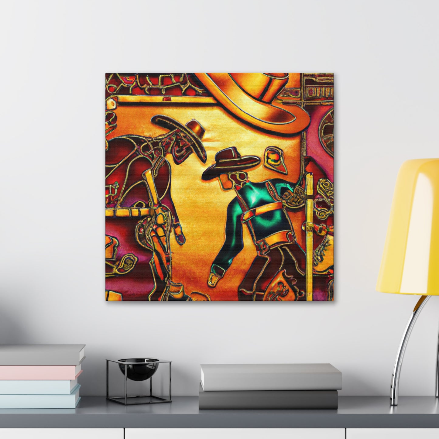 Gleaming Gold Mine - Canvas