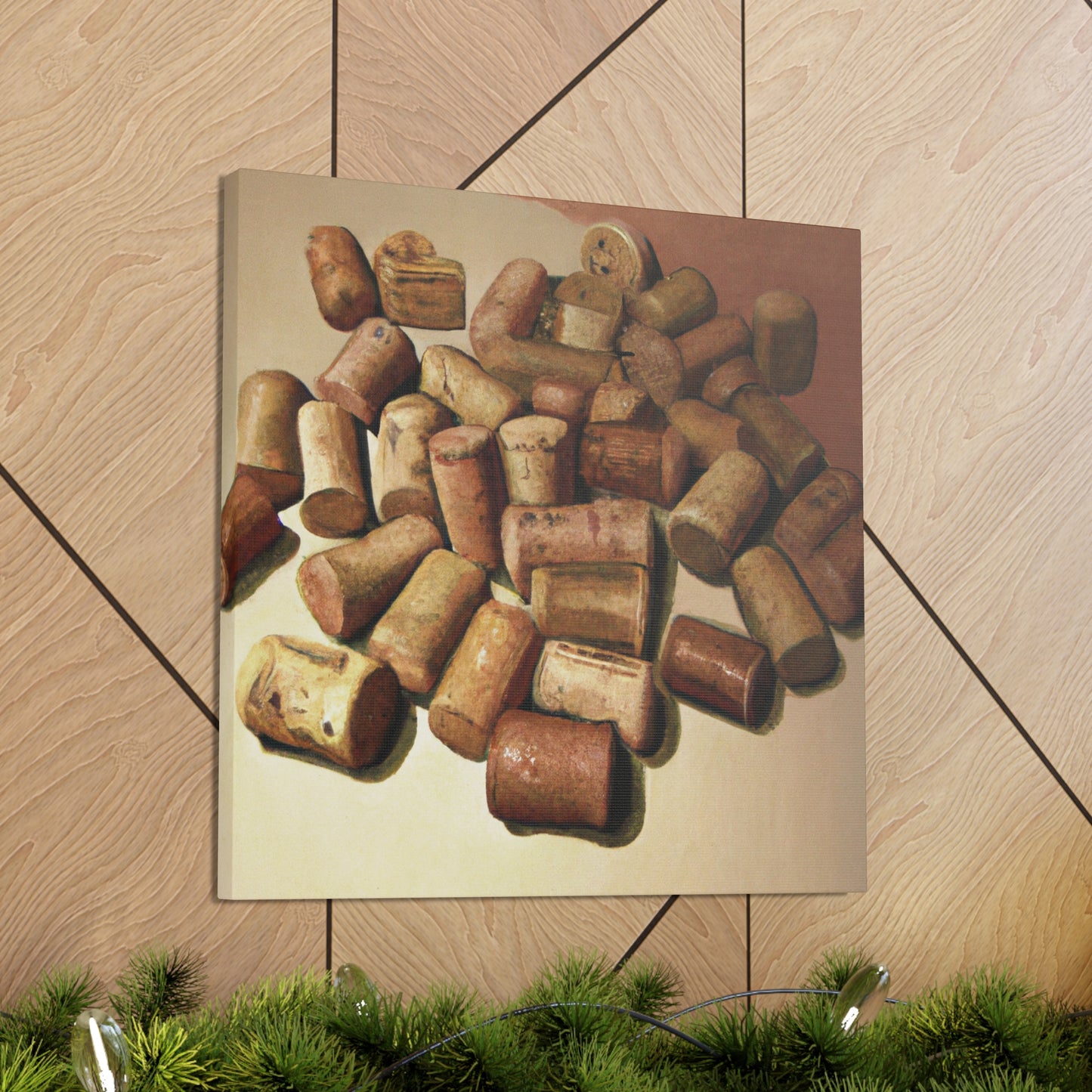 "Corks and Celebration" - Canvas