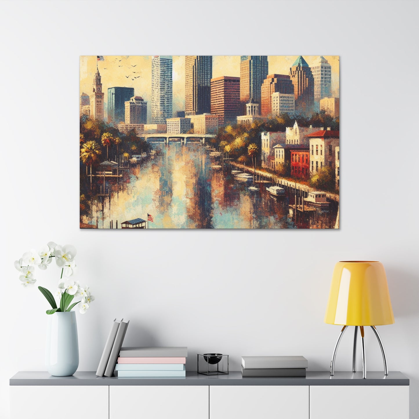 "The Dynamic Tampa Dreamscape" - Canvas