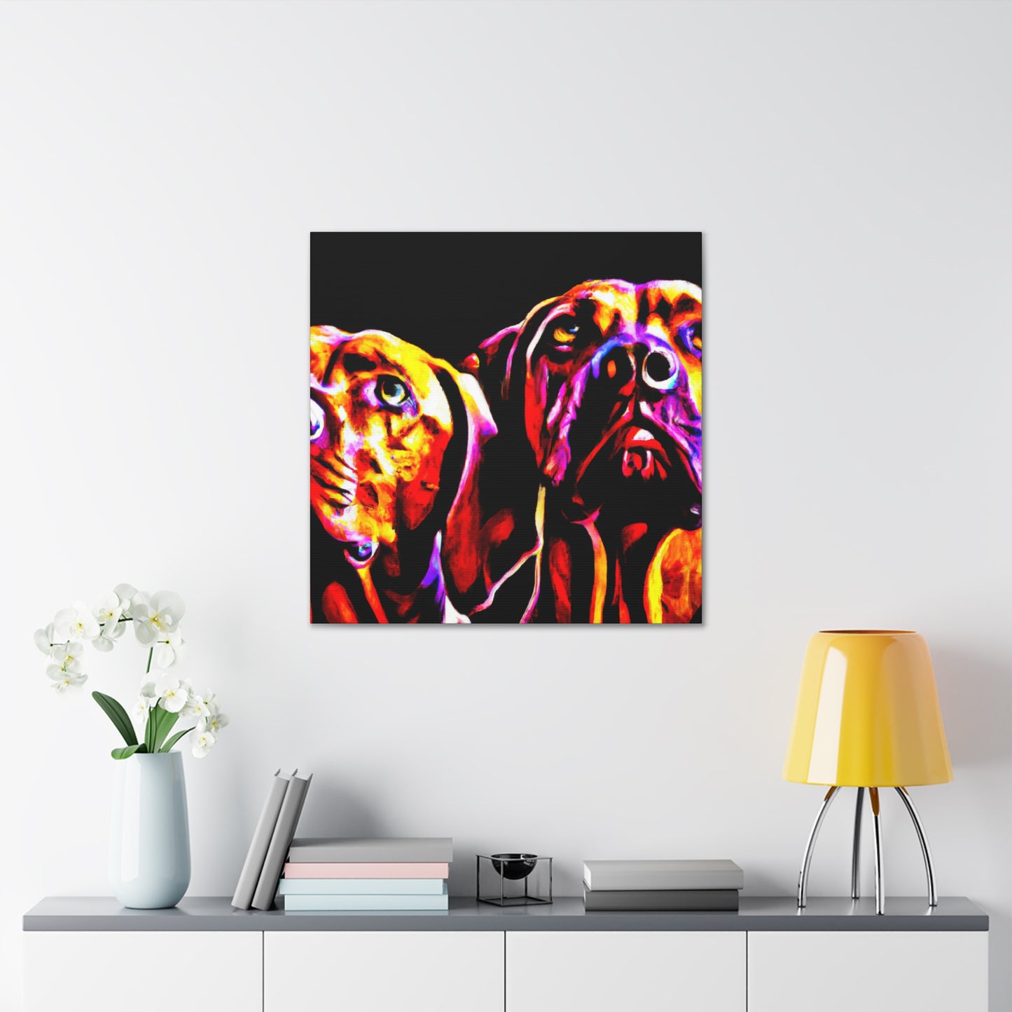 Ridgeback in the Sunset - Canvas