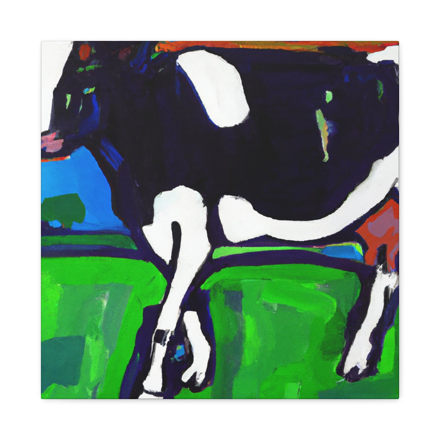 Milk Cow Mystique - Canvas