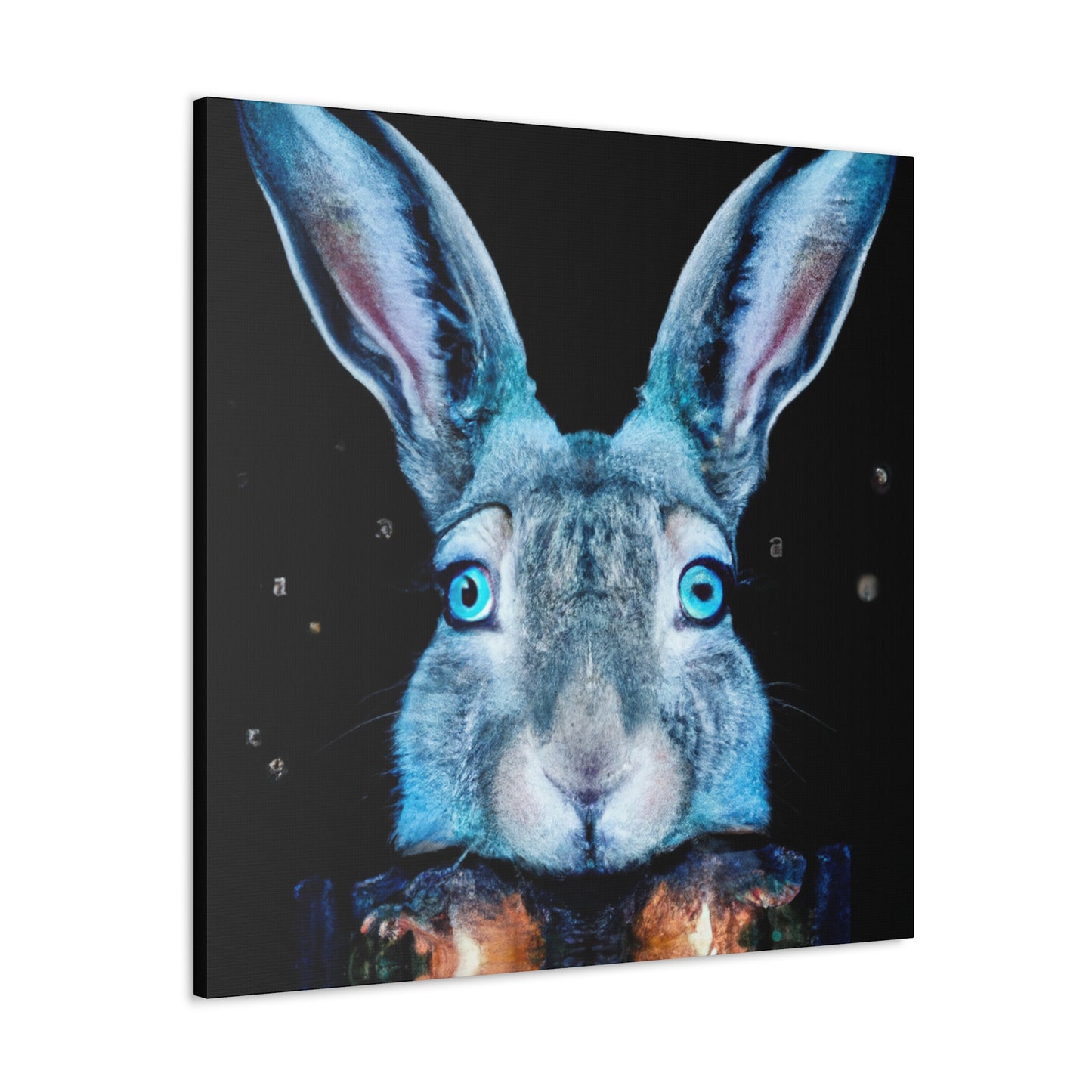 Jackrabbit in Digital Art - Canvas