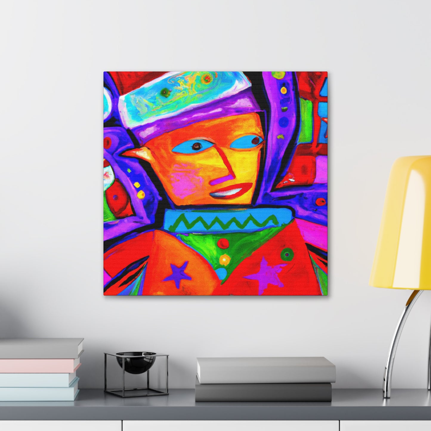 Elf in Fauvist Colors - Canvas