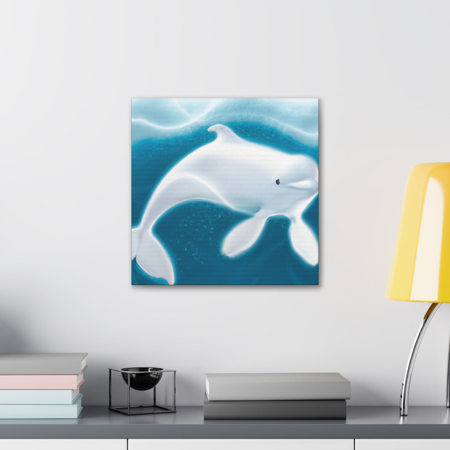 Beluga's Art Deco Dream - Canvas