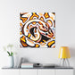 "Majesty of Ball Python" - Canvas