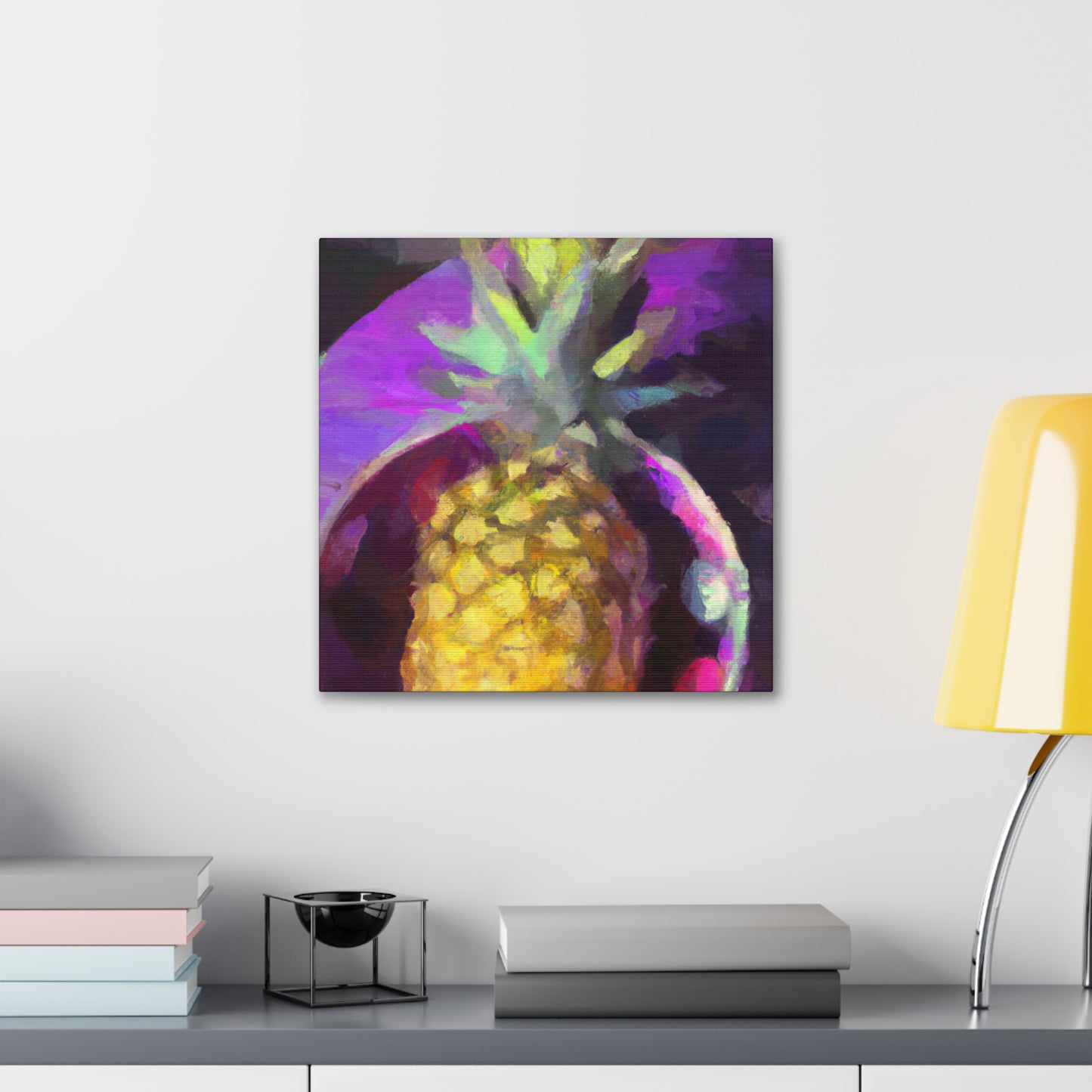 "Pineapple in Impressionism" - Canvas