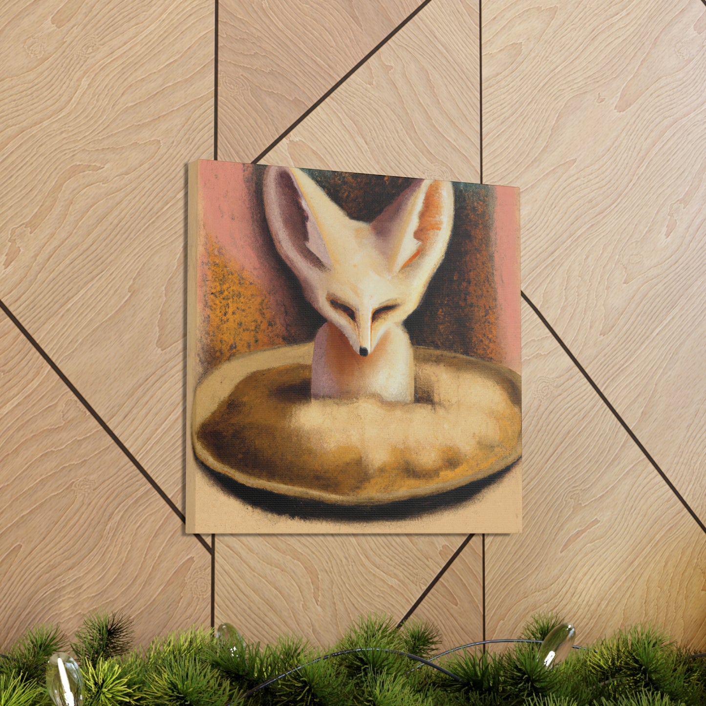 Fennec Fox Dreamscape - Canvas