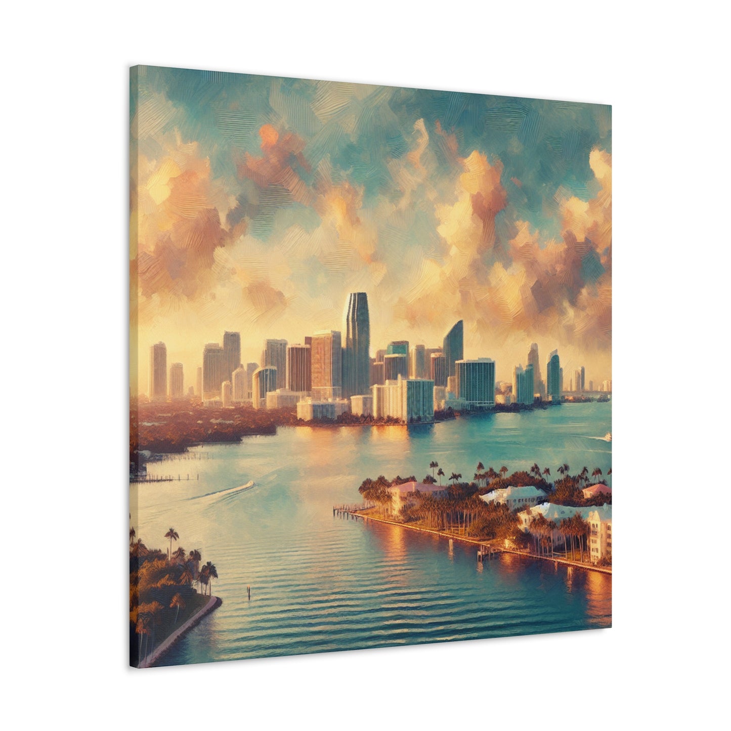 Vibrant Miami Horizon - Canvas