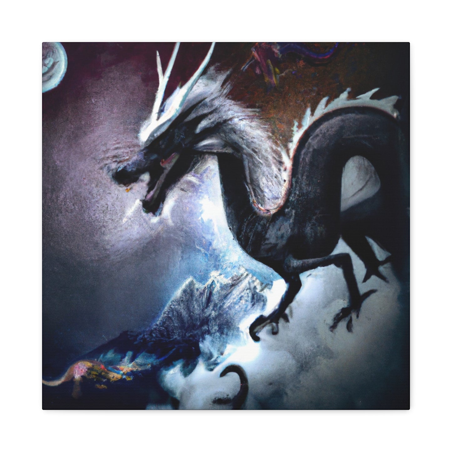 Dragon in Dreamscape - Canvas