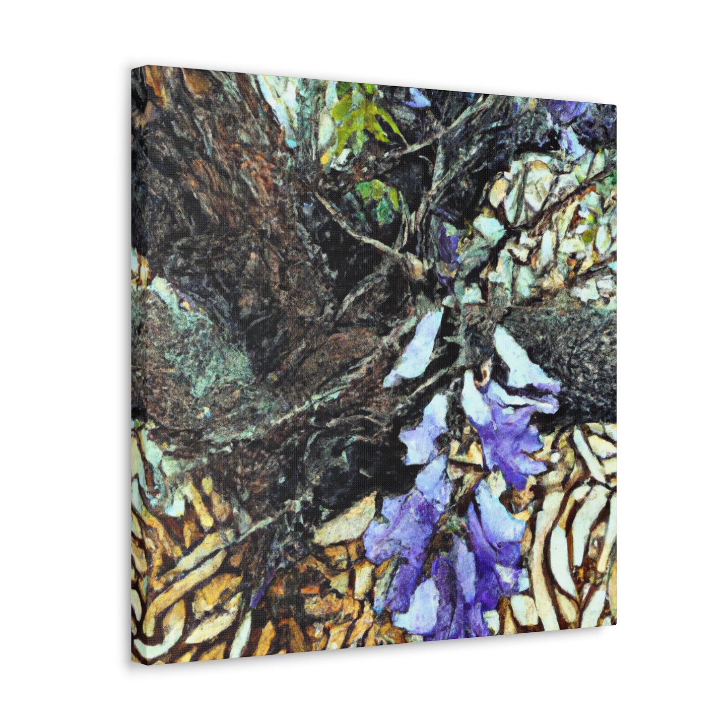 Jacaranda In Reflection - Canvas