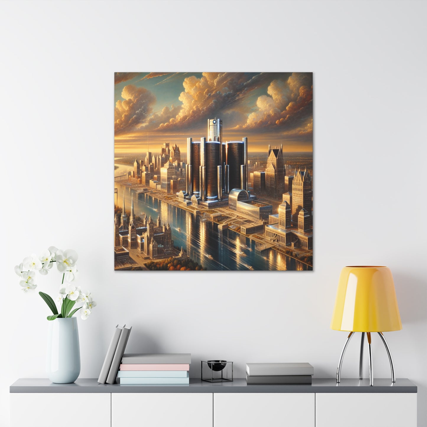 "Detroit's Resplendent Renaissance" - Canvas