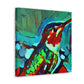 "Hummingbird of Abstraction" - Canvas