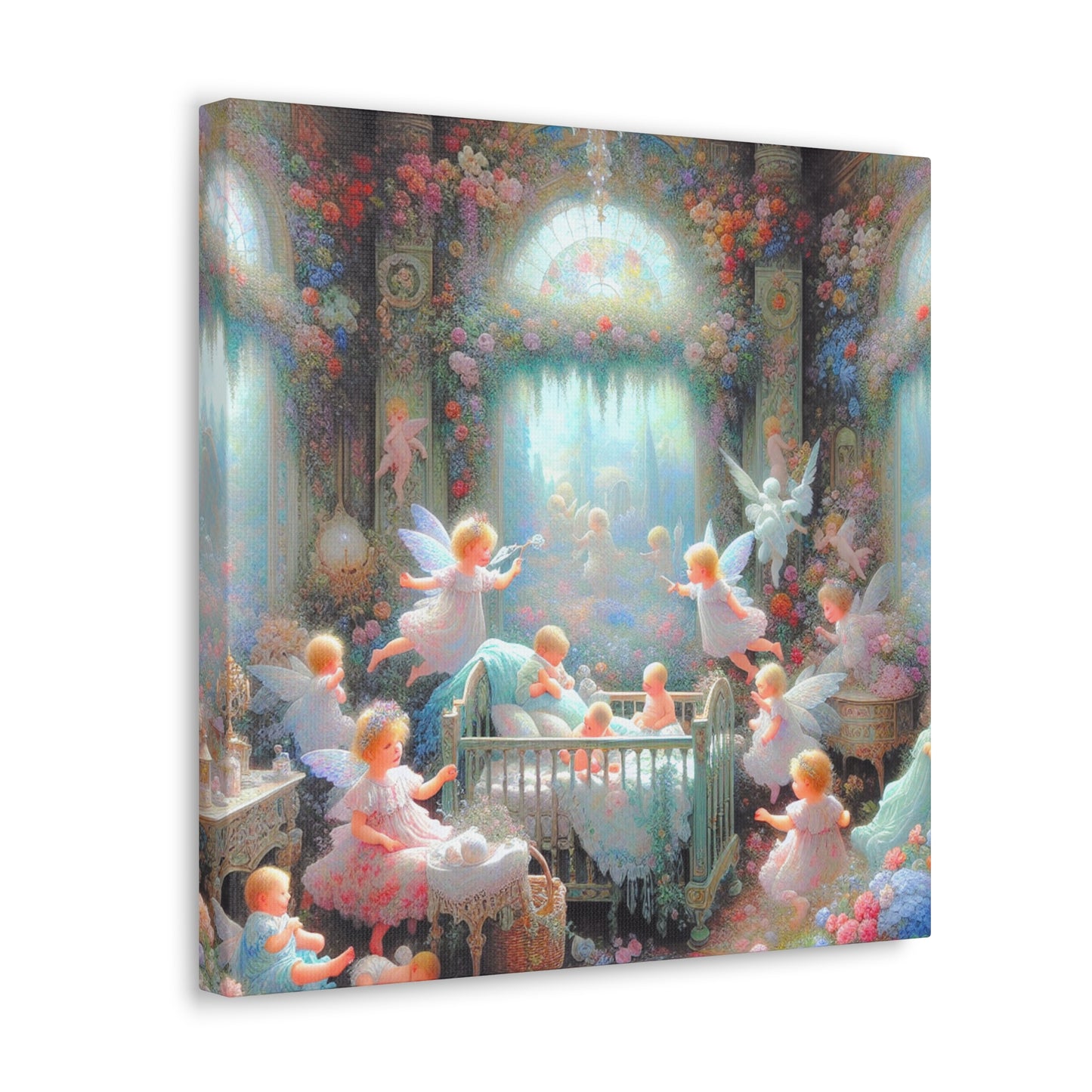 Whimsical Garden Phantasm - Canvas