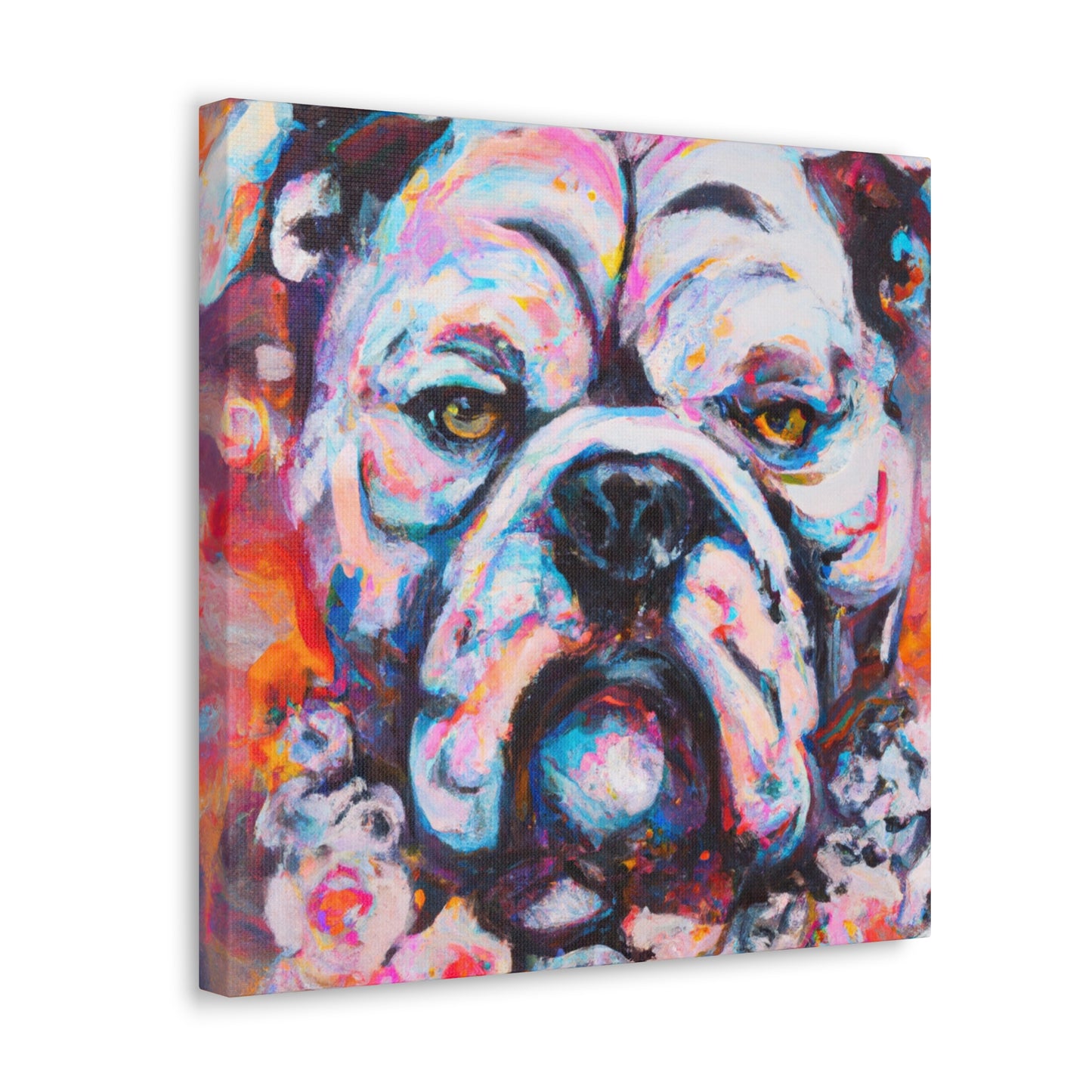 "American Bulldog Glory" - Canvas