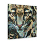 Clouded Leopard Impressionism - Canvas