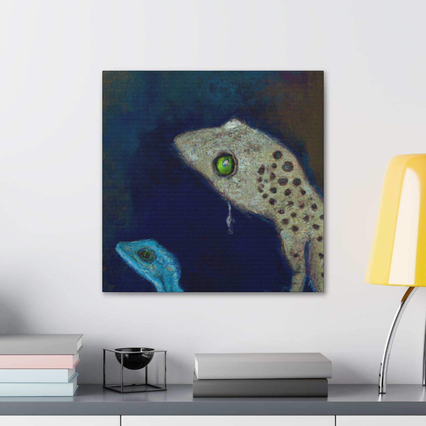 "Lizard in a Dreamscape" - Canvas