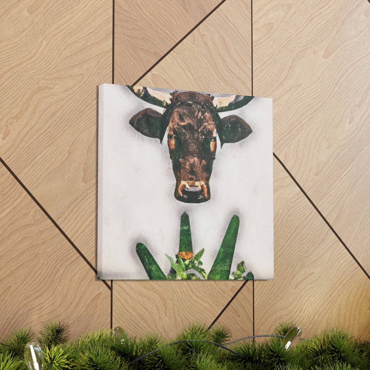 "Texan Longhorn Legacy" - Canvas