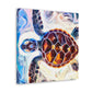 Sea Turtle Reflection - Canvas