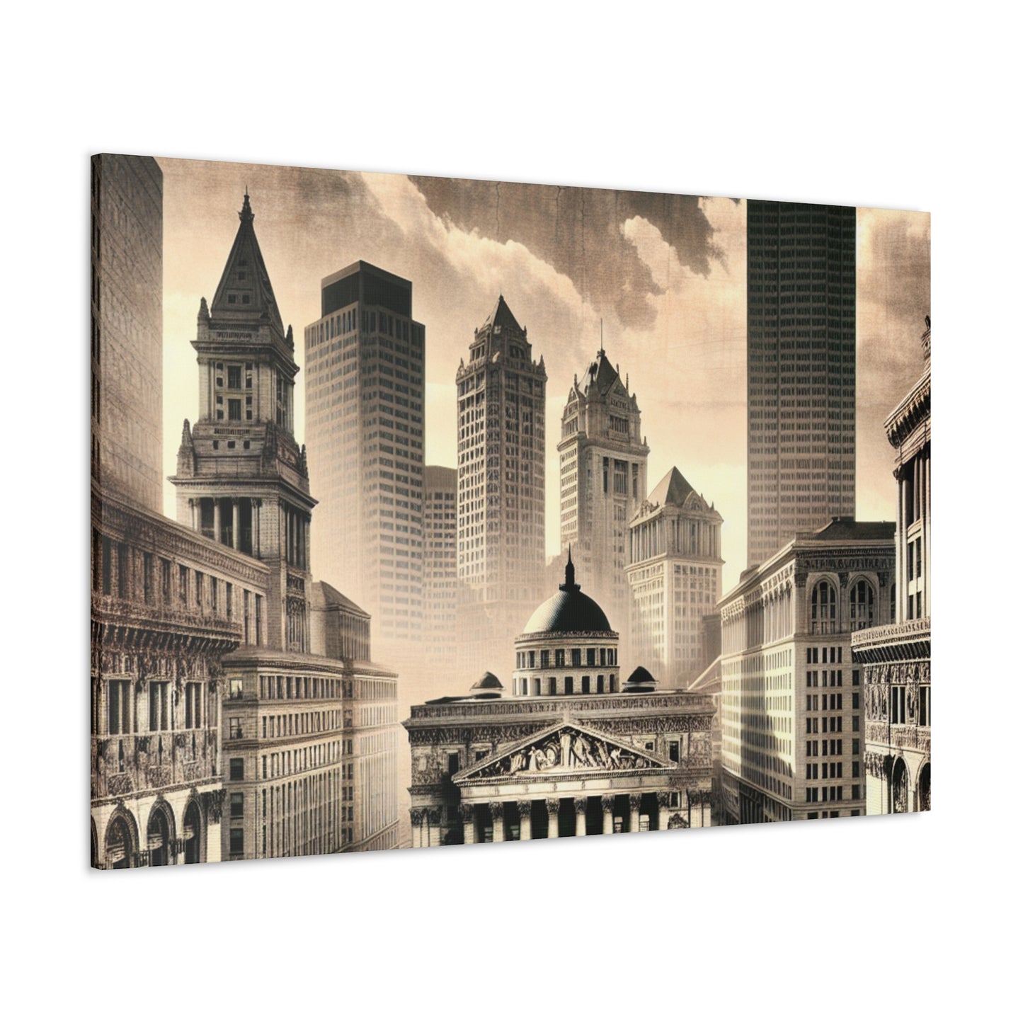 "Marvelous Boston Reverie" - Canvas