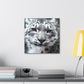 "Snow Leopard Impressionism" - Canvas