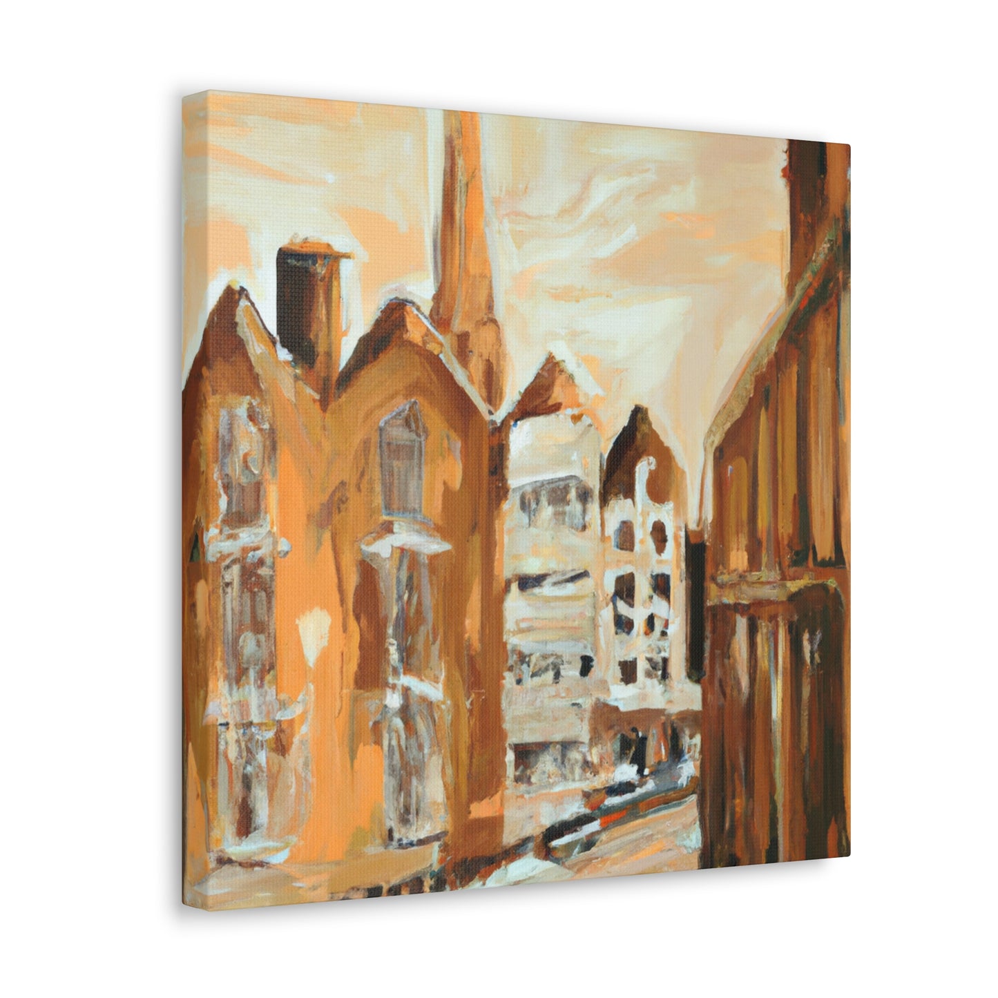 "Tudor in Post-Impressionism" - Canvas