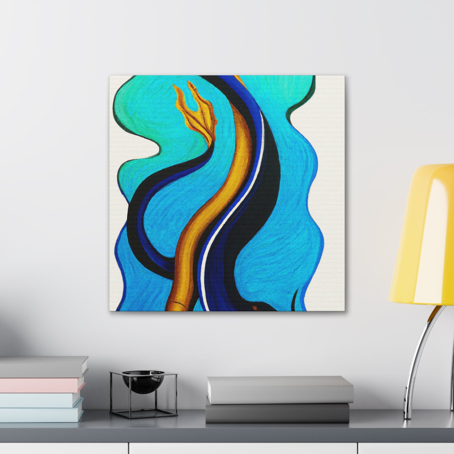 "Eel's Midnight Dance" - Canvas