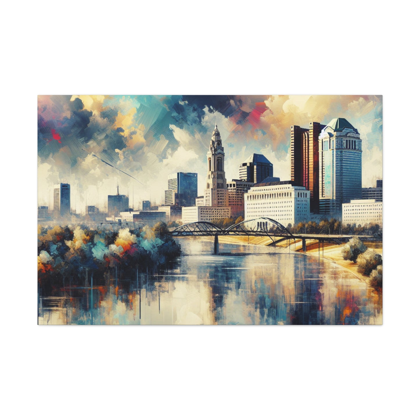 "Urban Dreams Unleashed" - Canvas