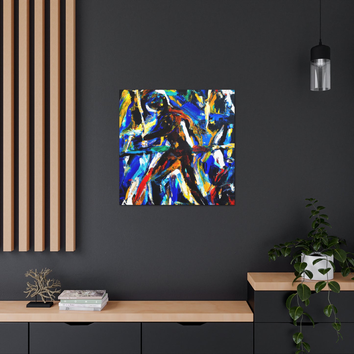 "Morning Light Fractured" - Canvas