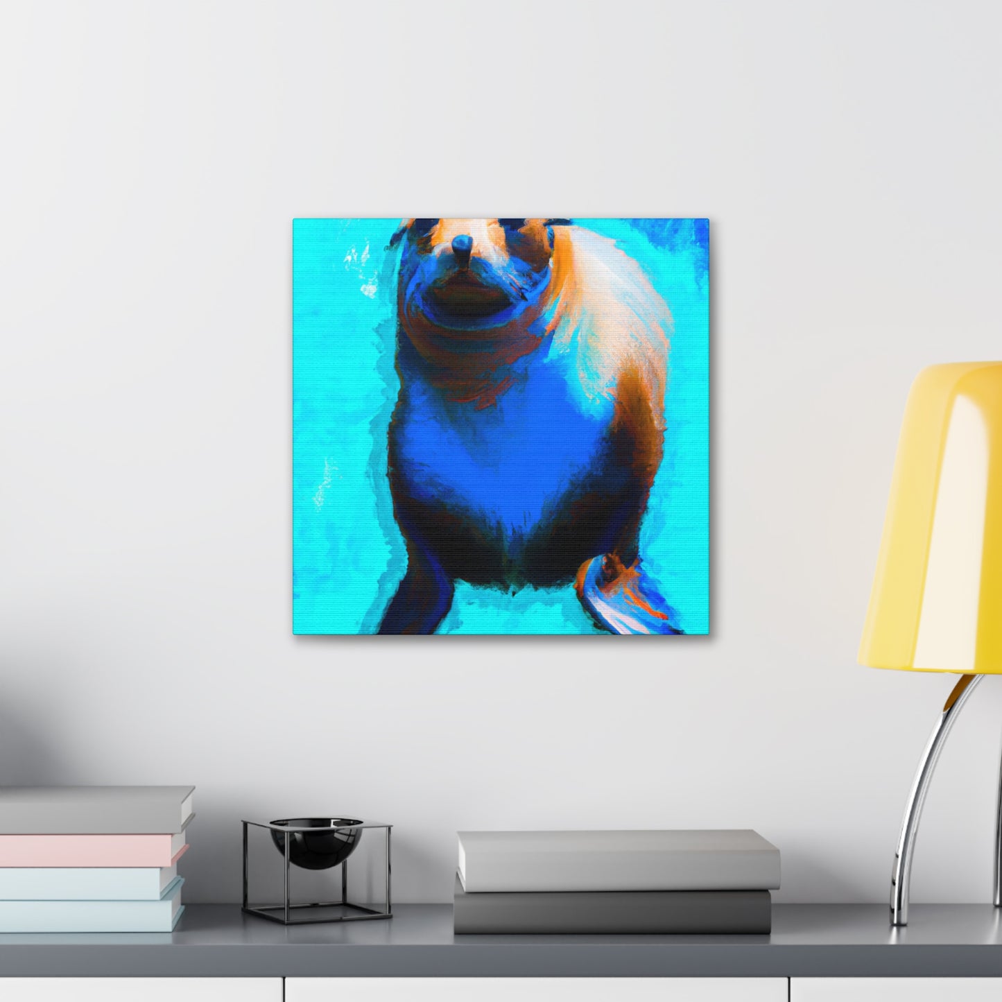 "Sea Lion By Sea." - Canvas