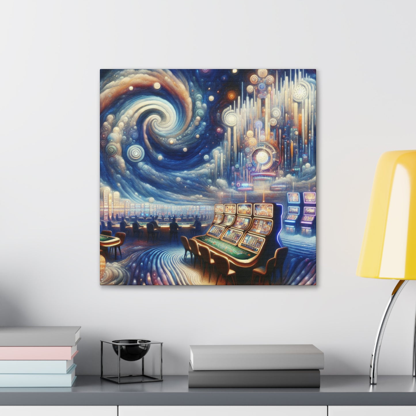 "Dice Dance Delirium" - Canvas