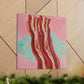 Bacon by Candlelight - Canvas