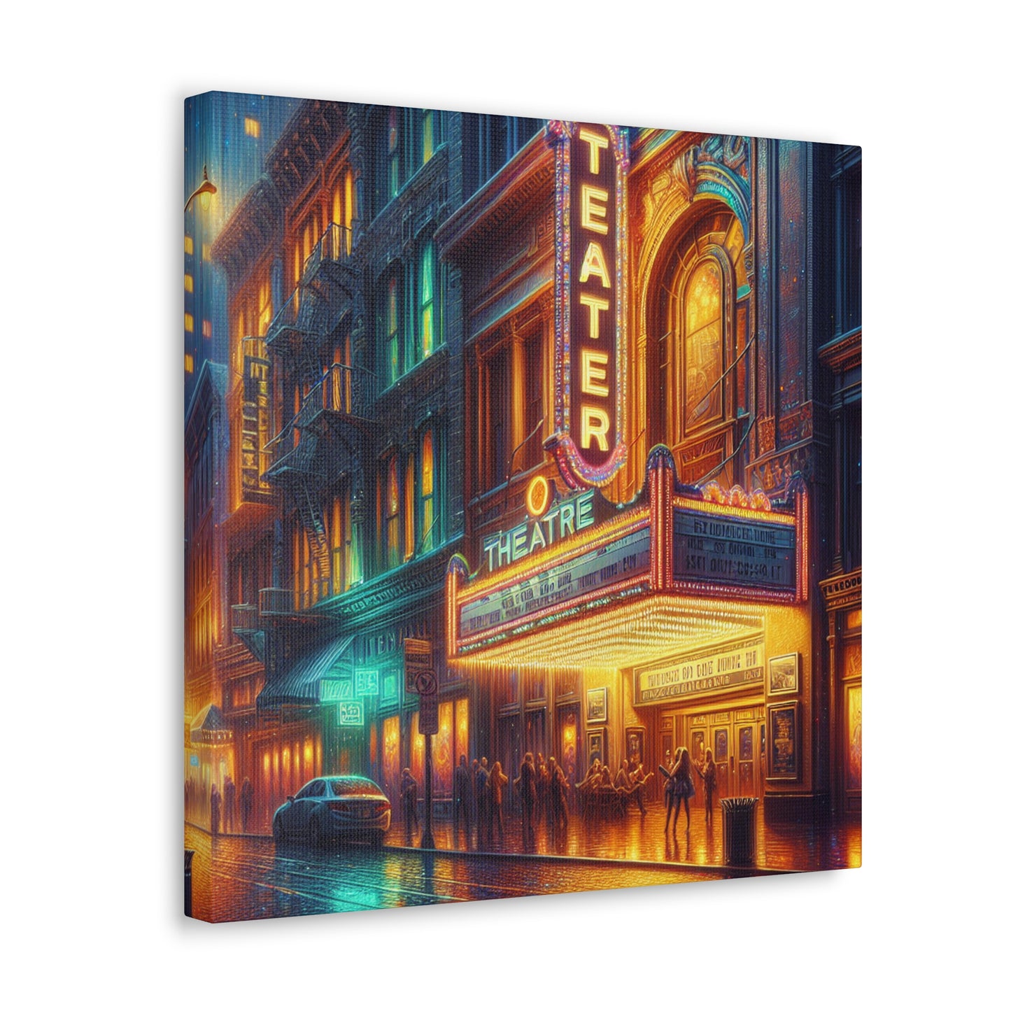 City of Illusions - Canvas