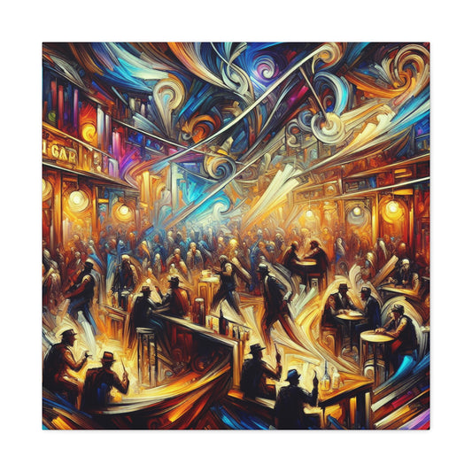 Smokey Havana Soiree - Canvas