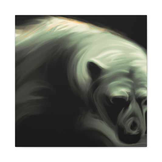 Polar Bear Dreamscape - Canvas